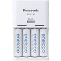 Зарядно за акумулаторни батерии АА/ААА Panasonic Eneloop с 4 АА х 1900 mAh