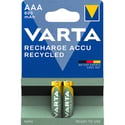Акумулаторни батерии ААA Varta Recycled AAA - 800 mAh - 4 броя - 1.2V
