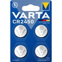Литиеви батерии CR2450 Varta CR2450 - 3V - 4 броя