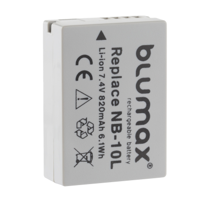 Батерия за фотоапрат Canon NB-10L - Li-Ion  820mAh