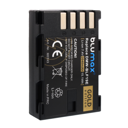 Батерия за фотоапарат Panasonic DMW-BLF19, DMW-BLF19E - 2040 mAh