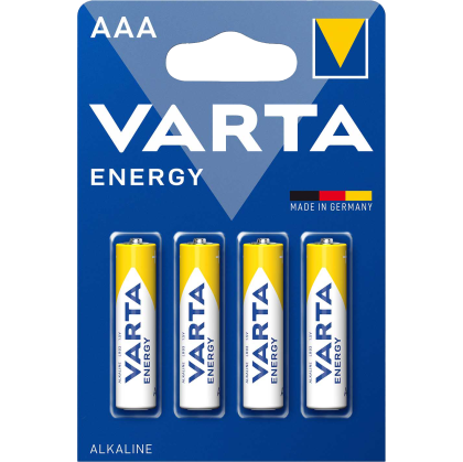 Алкални батерии ААА Varta Energy AAA