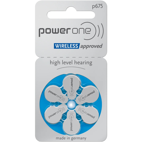 Батерии за слухов апарат 675 PowerOne P675 PR44