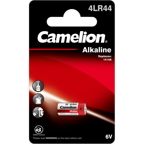 Алкална батерия 4LR44 Camelion 4LR44 - 6V