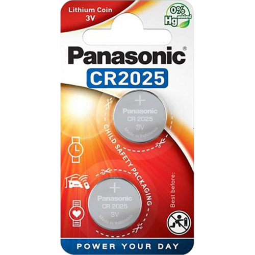 Литиеви батерии CR2025 Panasonic CR2025 - 3V