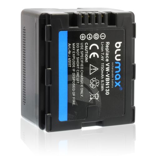 Батерия за видеокамера Panasonic VW-VBN130 7.4V 1150 mAh
