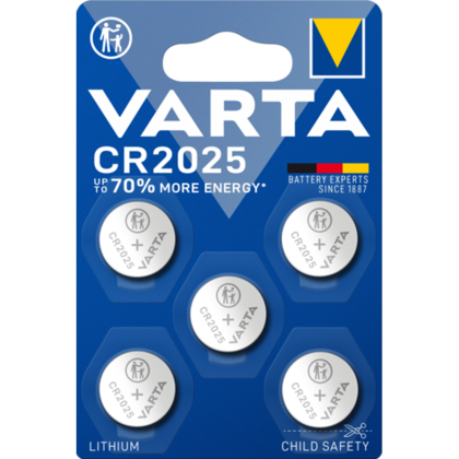 Литиеви батерии CR2025 Varta CR2025 - 3V 5 батерии