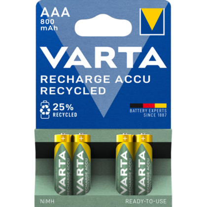 Акумулаторни батерии ААA Varta Endless AAA - 550 mAh - 4 броя - 1.2V