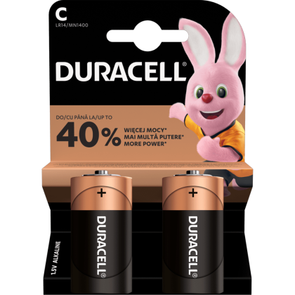 Алкални батерии LR14 - C - Duracell Basic MN1400
