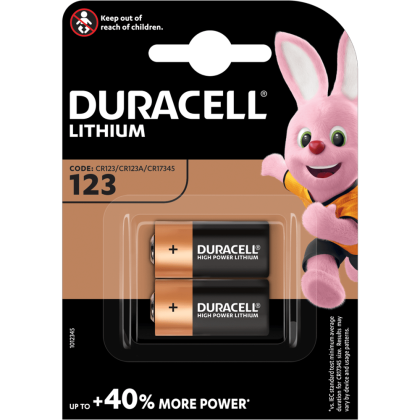 Литиеви батерии CR123 Duracell DL123 - CR123 - 3V